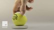 These sporty Bluetooth speakers are made out of used tennis balls