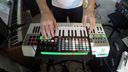 Earth Worship - Ableton live jam session APC Key 25