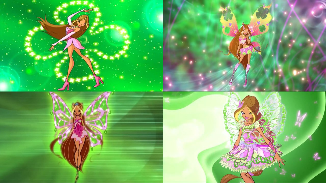Flora Transformations [Magic Winx to Tynix]