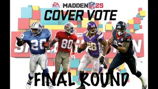 Who I want to win the madden 25 covervote? ADRIAN PETERSON