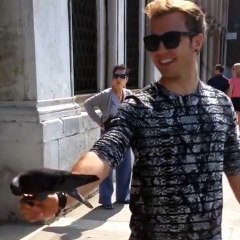 Mario Götze and Ann-Kathrin Brömmel in Venice