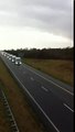 20 Volvo Trucks in convoy to Michael Dixon International Transport