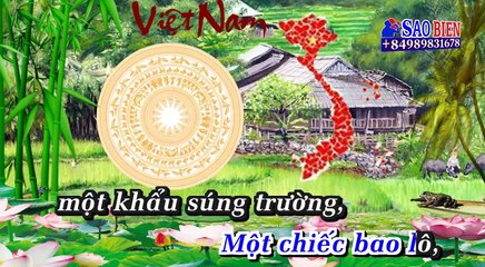 Karaoke Trái Tim Người Chiến Sĩ (Ngọc Ký & Quang Hào & Lê Anh Dũng)-DEMO