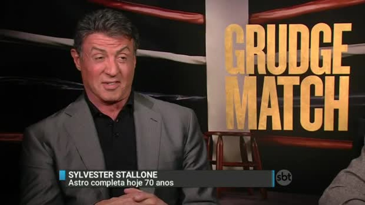 Mesmo aos 70 anos, Sylvester Stallone ainda é símbolo dos filmes de ação
