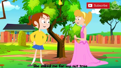 I Had A Little Nut Tree Song With Lyrics - Nursery Rhyme For Kids