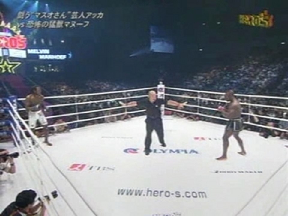 Bernard Ackah vs. Melvin Manhoef
