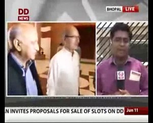 DD News- Polling underway for 27 Rajya Sabha seats