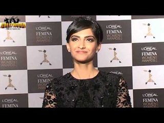 Actress Sonam Kapoor at 'Loreal Femina Women Awards' 2013