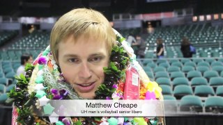 Hawaii men's volleyball drops home finale in three sets