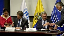 ACNUR espera que paz finalice desplazamiento de colombianos
