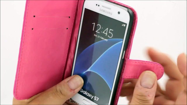 Diamond Tuck Wallet case for Samsung Galaxy S7