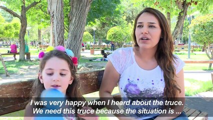 Reactions in Damascus as Syria declares 72-hour ceasefire