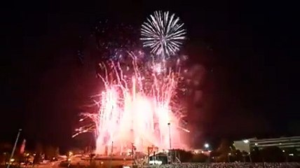 احتفالات الذكري 54 لعيد الاستقلال  الجزائرُ العاصمة تحتفل ب 5 جويلية fire works