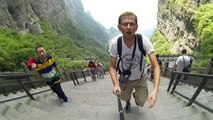 Chiny z bliska #19 - Przejście przez Bramę Niebios (Tianmen, Chiny)