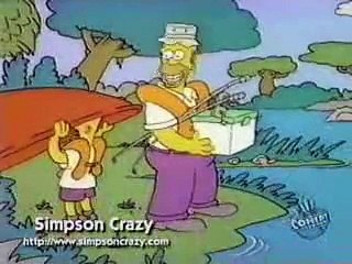 Gone Fishin - The Simpsons shorts