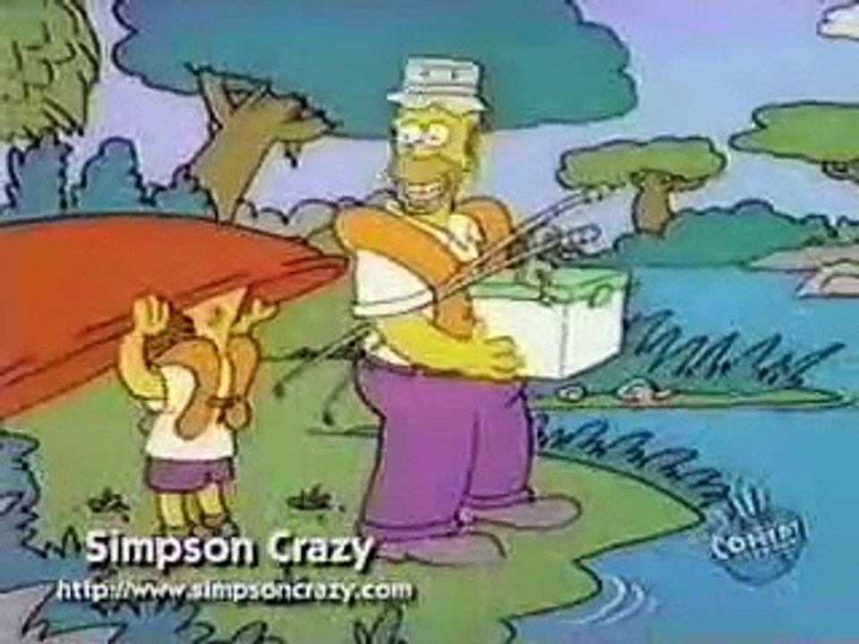 Gone Fishin - The Simpsons shorts