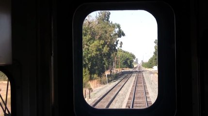 "Capitol Corridor" Eastbound At MP 63.2 With Dectector Announcement, 80 MPH #4