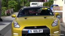 10x Nissan R35 GT-R Litchfield + 3x R33 Skyline V-SPEC - Acceleration Sounds!