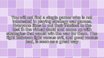 Strategy War Games Online - Become Master Of The Virtual World