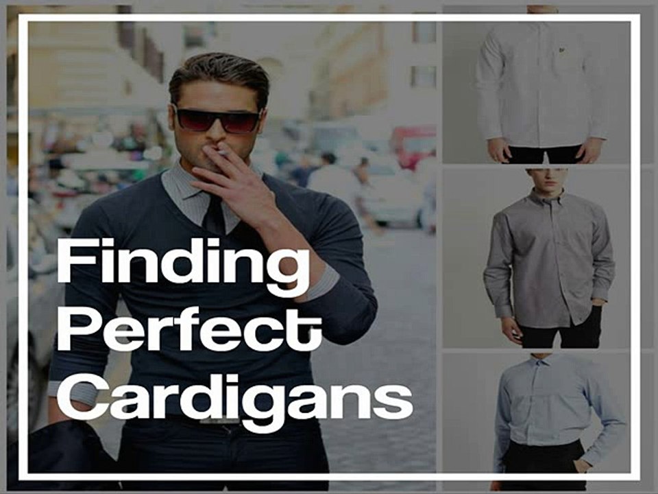 Men's Designer Cardigans: Get Whatever Brand, Type, Pattern and Style You Want!