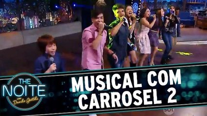 Elenco de Carrossel 2 canta música do filme