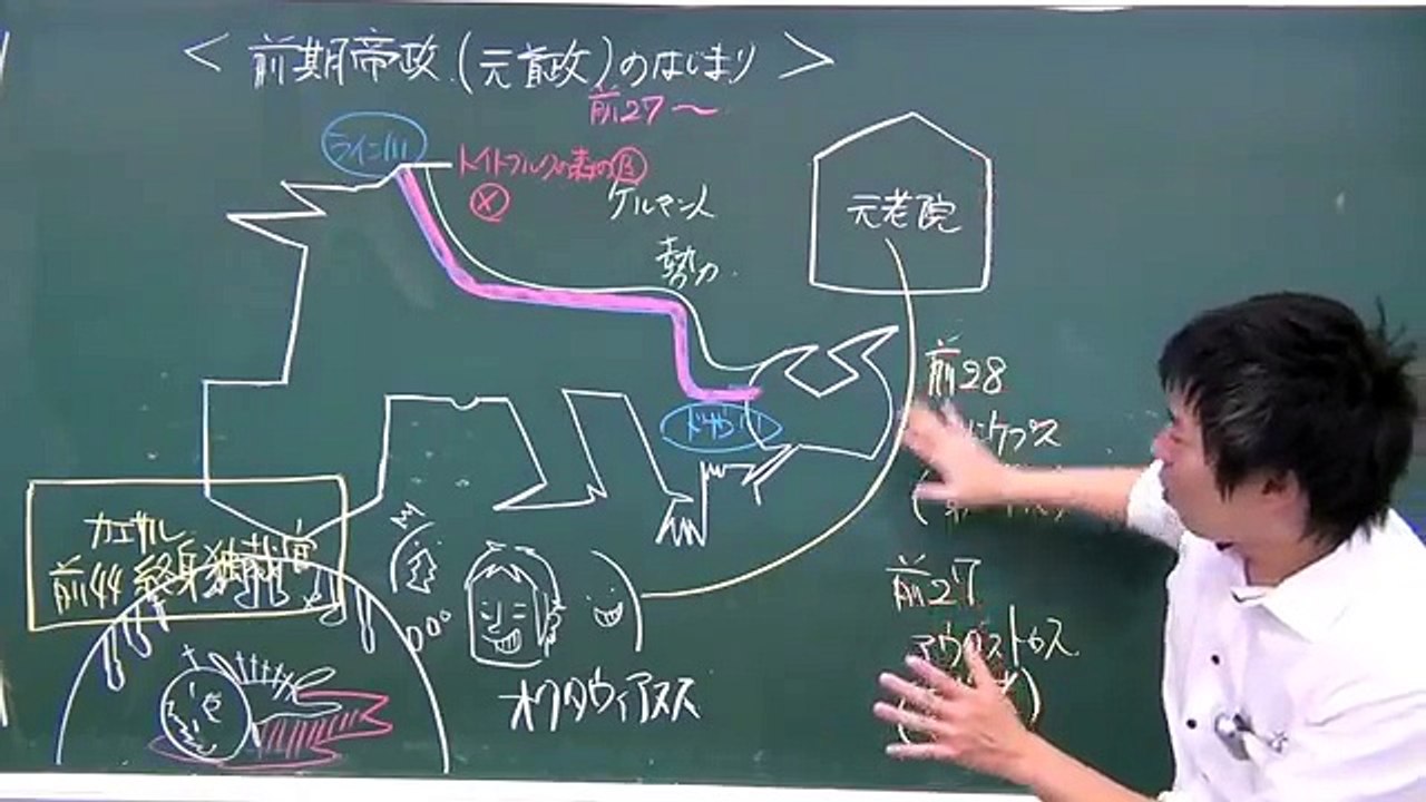 【センター世界史】ローマ帝国（１）元首政の開始