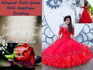 Cocktail Party Gown Dresses by La Fantaisie