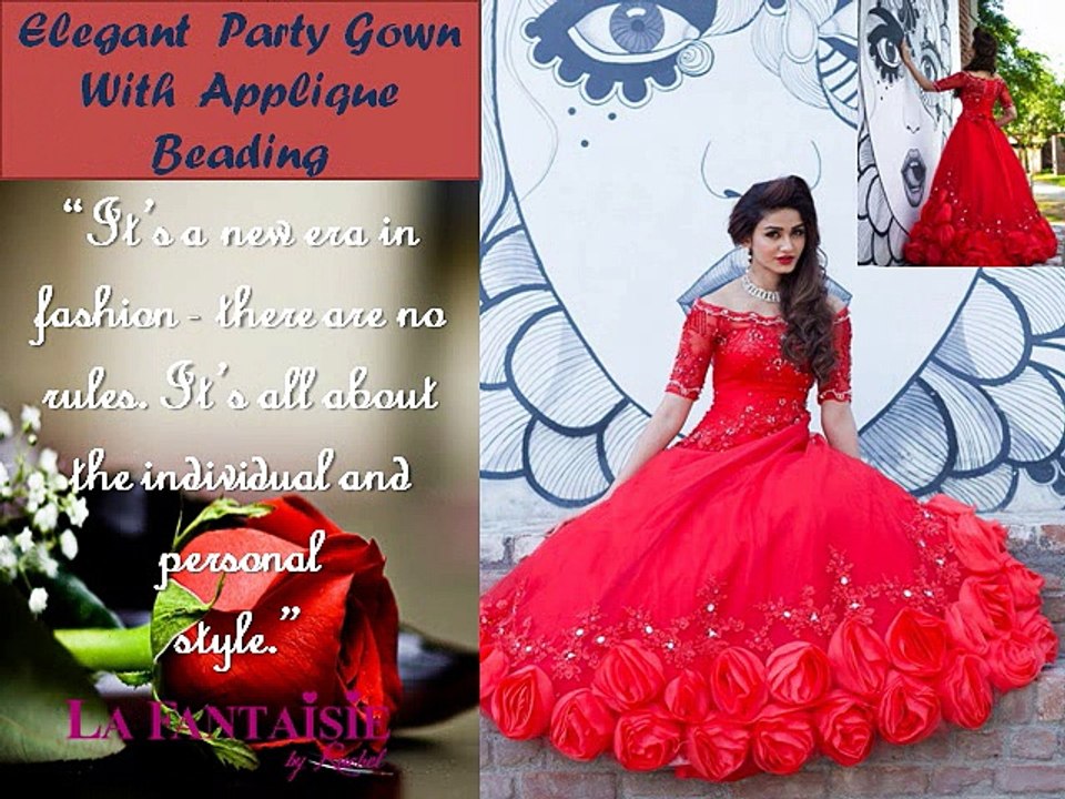 Cocktail Party Gown Dresses by La Fantaisie