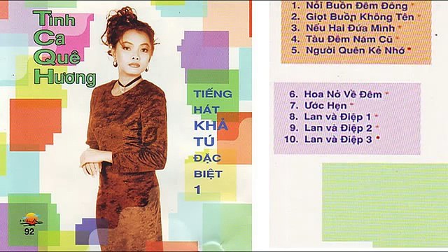 Album Tình Ca Quê Hương | Khả Tú Đặc Biệt 1 | Album xưa