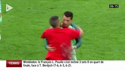 Cristiano Ronaldo trop sympa avec les ramasseurs de balle