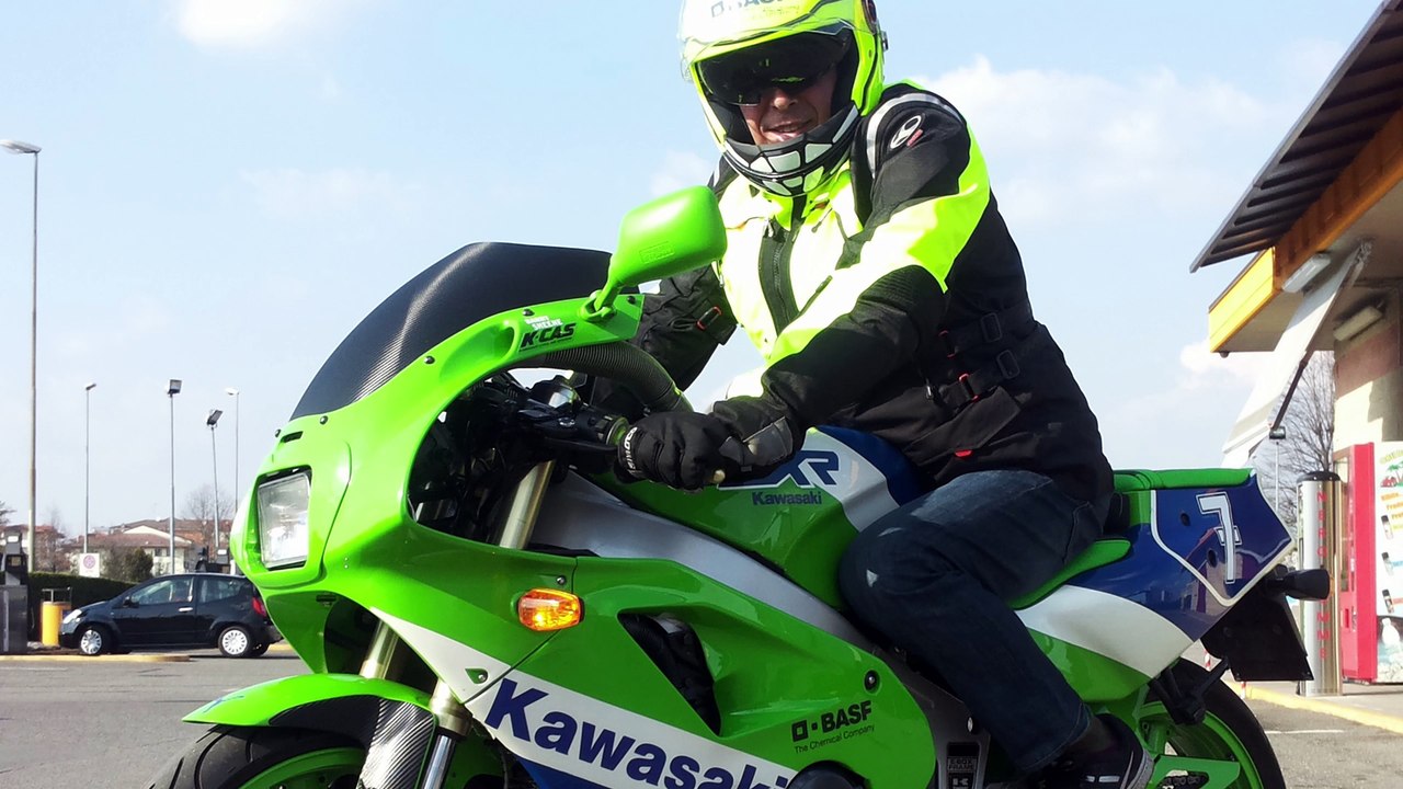 TEST KAWASAKI ZXR 400 (VIDEO 4K)