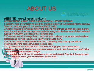 Best hospital for lung cancer treatment in India