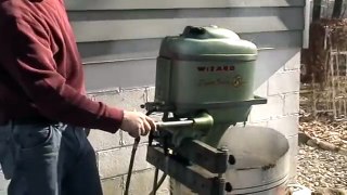 wizard 25 hp test in barrel