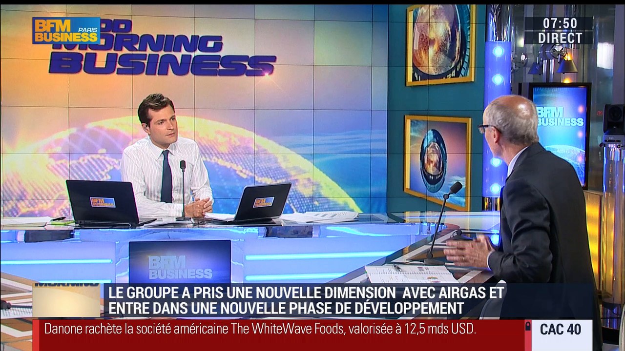 Air Liquide: "Nous avons axé notre plan sur la digitalisation de nos métiers", Benoît Potier - 07/07
