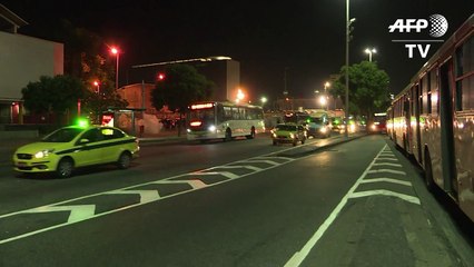 Manifestação termina com detenções no Rio