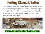 Take the Lowest Price Challenge from 1st Stackable Chairs Larry