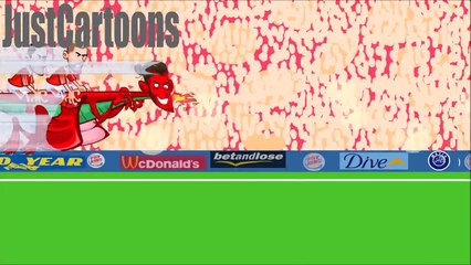 Portugal v Wales 2-0 Euro 2016 #Funny #Cartoon