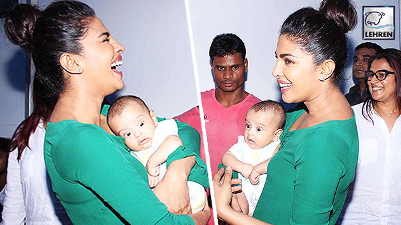 Priyanka Chopra Plays With Salman's Nephew Ahil