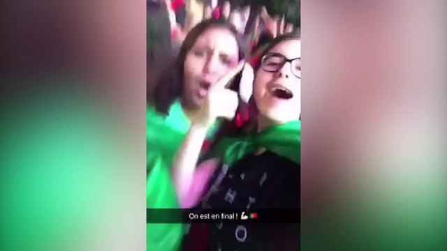 Euro 2016 : les Portugais fous de joie après la qualification en finale