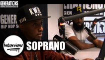 Soprano - Interview #LeDiable (Live des studios de Generations)