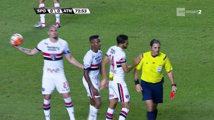 Copa Libertadores - 1/2 aller - L'expulsion stupide de Maicon