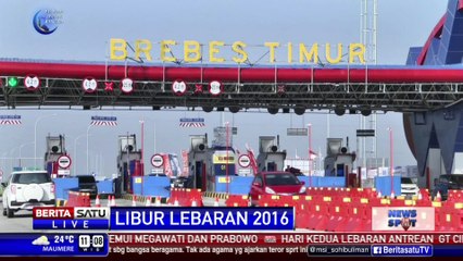 Arus Balik Mulai Terlihat di Tol Palimanan