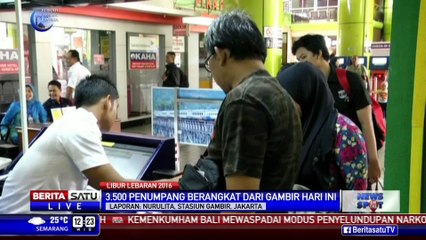Tiket Kereta 8-10 Juli Menuju Jakarta Ludes Terjual