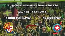 22. kolo (13.11.2013) Dukla Jihlava - SK HS Třebíč