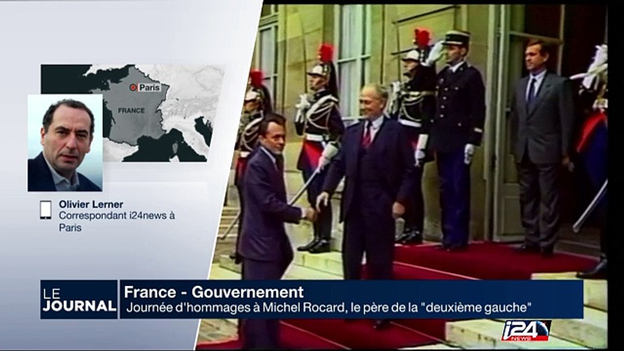 France: journée d'hommages à Michel Rocard, le...