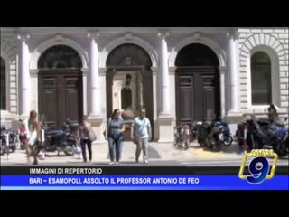 Bari  | Esamopoli, assolto il professor Antonio De Feo