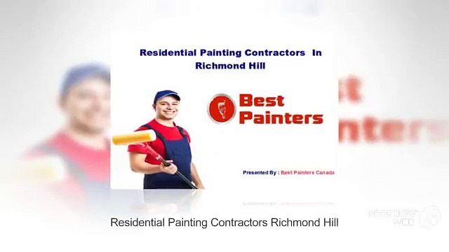 Residential Painting Contractors Richmond Hill