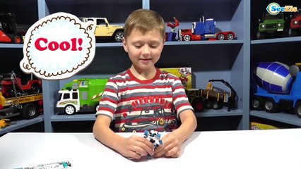 Ultra Magnus Transformers - Unboxing & Review of toys - Video for Children - Playtime for kids