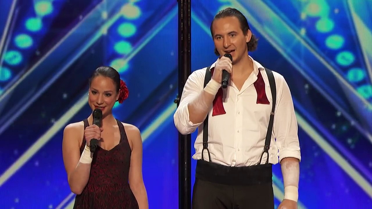 ThroWings Married Acrobats Perform Dangerous High Flying Stunts America's Got Talent 2016