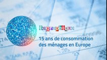 Le Graphique, Xerfi Canal 15 ans de consommation des ménages en Europe